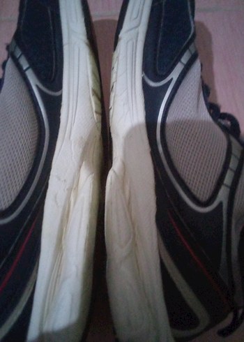 Erkek Koyu Mavi Spor Ayakkabı Bağcıkları - Görsel 3