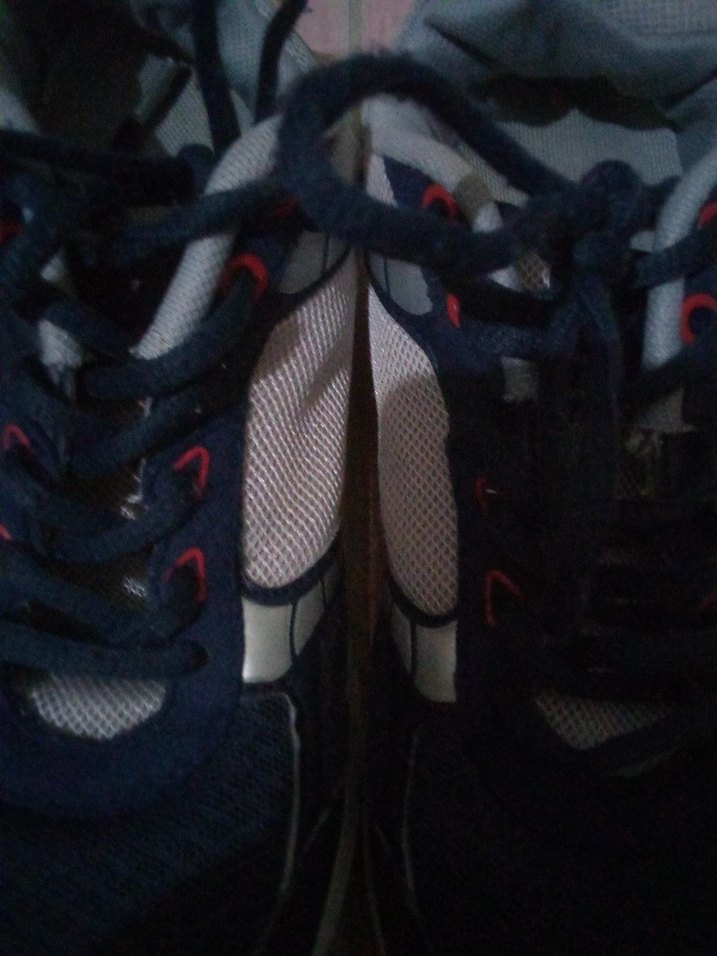 Erkek Koyu Mavi Spor Ayakkabı Bağcıkları - Görsel 5