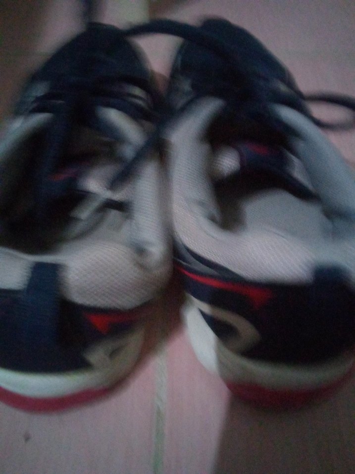 Erkek Koyu Mavi Spor Ayakkabı Bağcıkları - Görsel 2