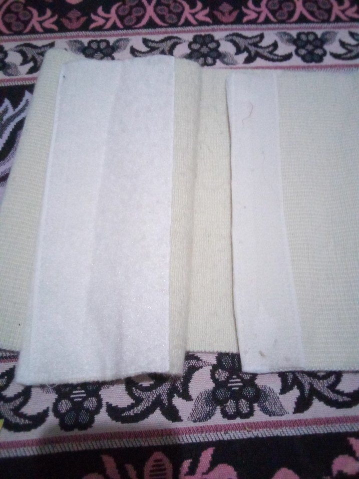 Baskılı Beyaz Egzersiz Matı(Bel Korse) - Görsel 3