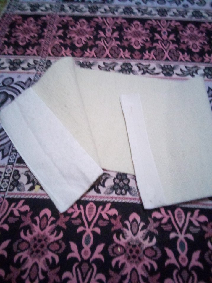 Baskılı Beyaz Egzersiz Matı(Bel Korse) - Görsel 2