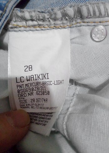 Mavi Normal Kesim Kadın Denim Pantolon - Görsel 6