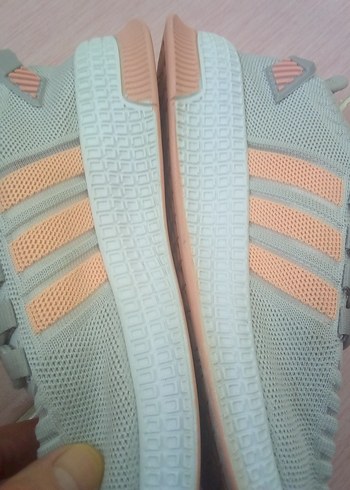 Gri Bağcıklı Kadın Spor Ayakkabı - Görsel 4