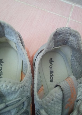 Gri Bağcıklı Kadın Spor Ayakkabı - Görsel 3