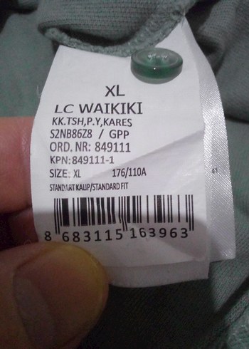 Düğmeli Yeşil Erkek Polo Tişört - Görsel 6