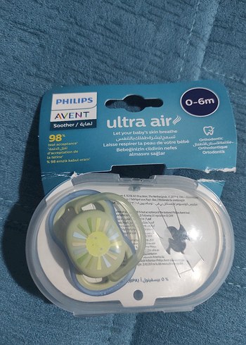 Philips Philips Avent Ultra Air 0-6 Ay Mavi Emzik