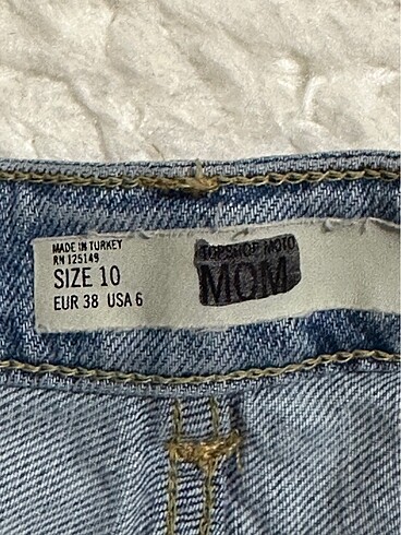 m Beden Topshop mini jean şort
