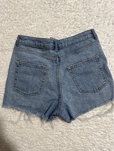 Topshop Topshop mini jean şort