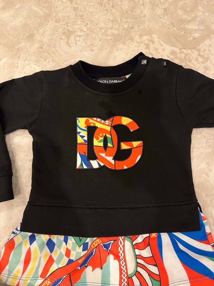 Dolce Gabbana bebek elbisesi - Görsel 3