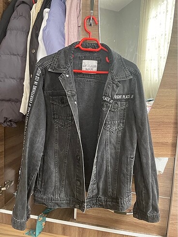Slim fit siyah kot ceket