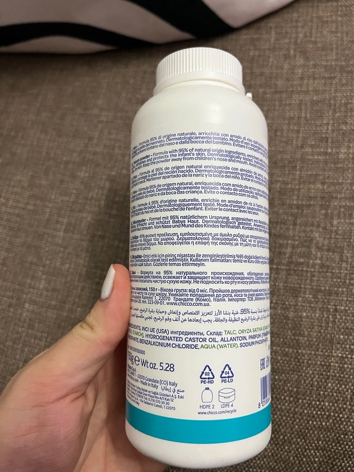 Chicco Baby Moments Bebek Pudrası - Görsel 2