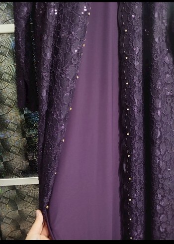 Tesettür Büyük Beden Abiye - Görsel 2