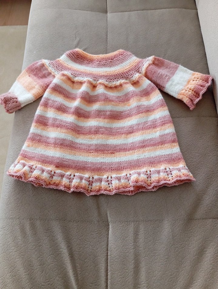 Kız Çocuk Bohem Örgü Hırka - Görsel 2