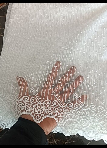  Beden PERDE TÜL BRODE 2 ADET BRİLLANT MARKA