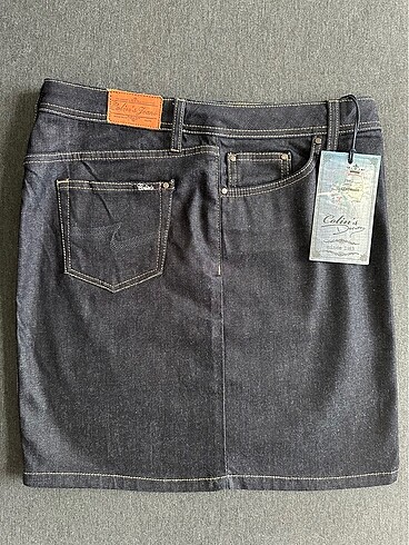 36 Beden Colins denim kot etek sıfır etiketli