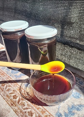 Çam Pekmezi Doğal Koyu Renkli 500 mg ve 1 kg mevcut
