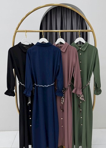 Zümre Ferace elbise - Görsel 5