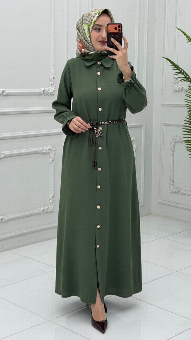 Zümre Ferace elbise - Görsel 2