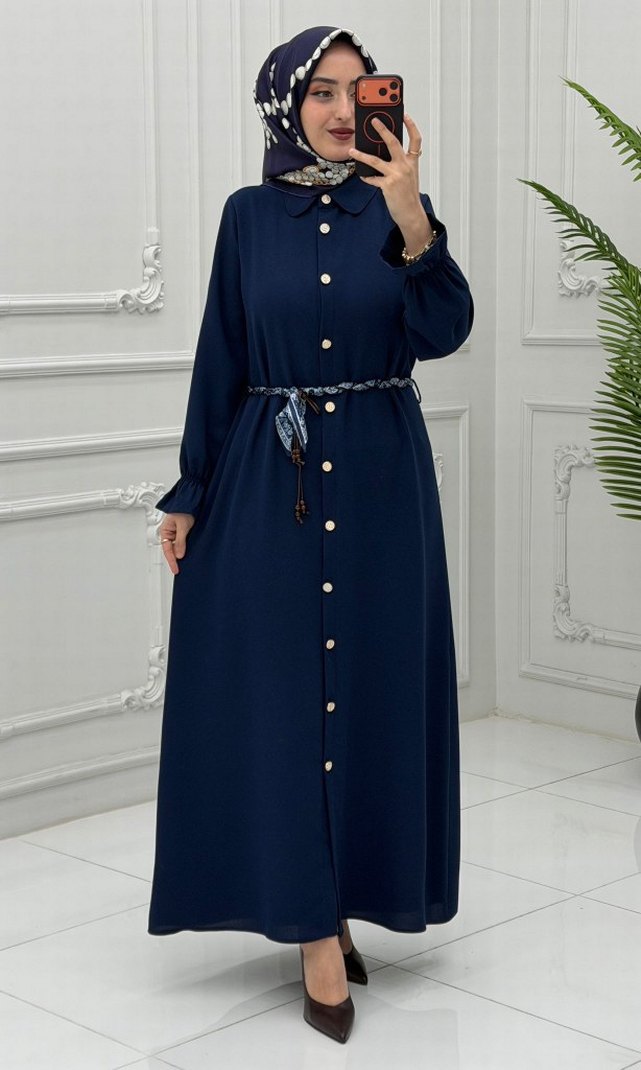 Zümre Ferace elbise - Görsel 3