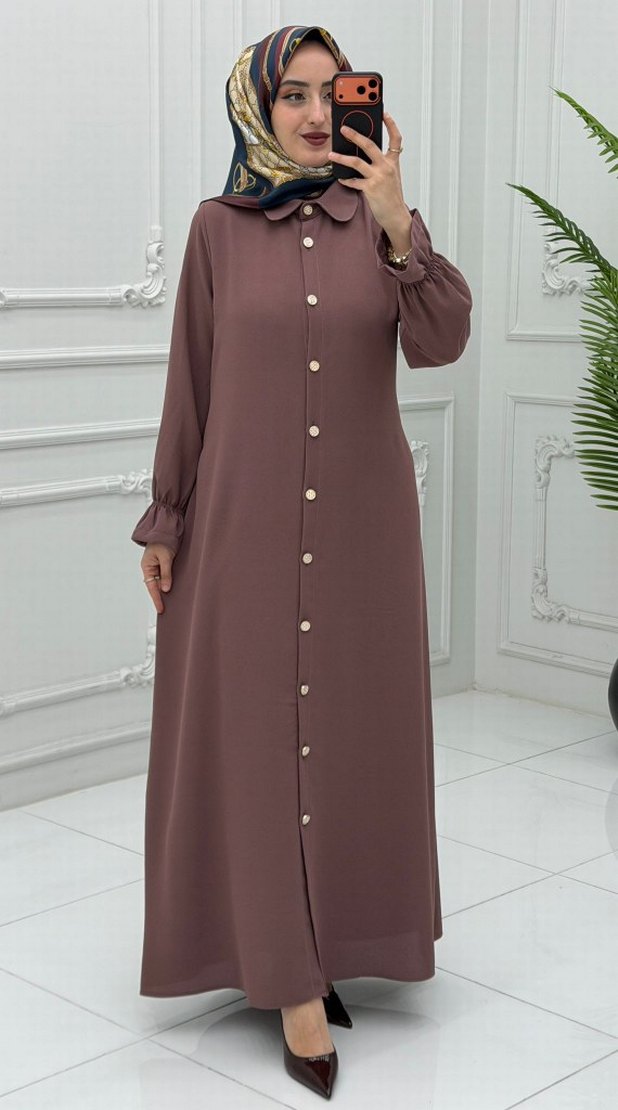 Zümre Ferace elbise - Görsel 4