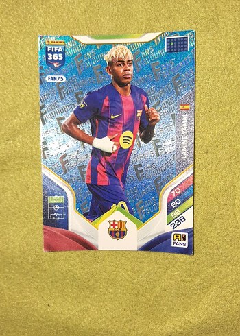 Fc Barcelona Lamine Yamal Fifa 365 Koleksiyon Karti