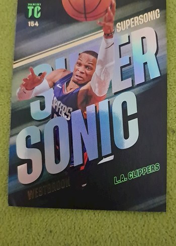 Russell Westbrook Supersonic Tc Karti L A Clippers Panini
