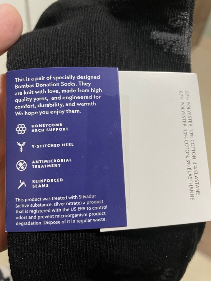 Siyah Midi Erkek Çorap - Bombas - Görsel 2