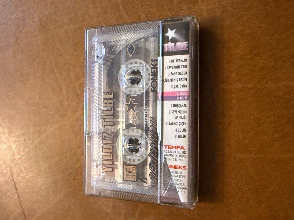 Yıldız Tilbe - Delikanlıyım Kaset - Görsel 2