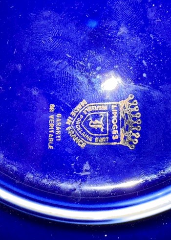 Limoges France Paris Temalı Dekoratif Tabak - Görsel 3