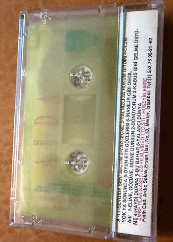 AJDA Eski Türkçe Kaset - Görsel 2