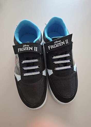 34 Beden siyah Renk Frozen gunluk ayakkabıları 