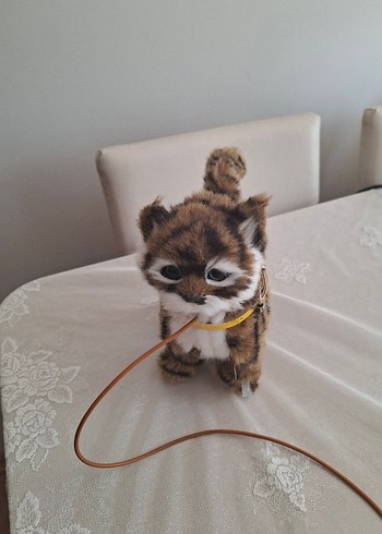 Diğer Kahverengi Peluş Oyuncak Kedi