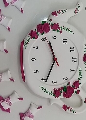 Tasarımcı Kokulu taştan mutfak saati