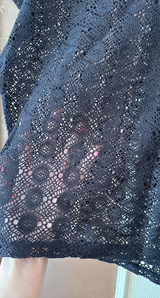 Dantel Detaylı Siyah Kadın Bluz - Görsel 2