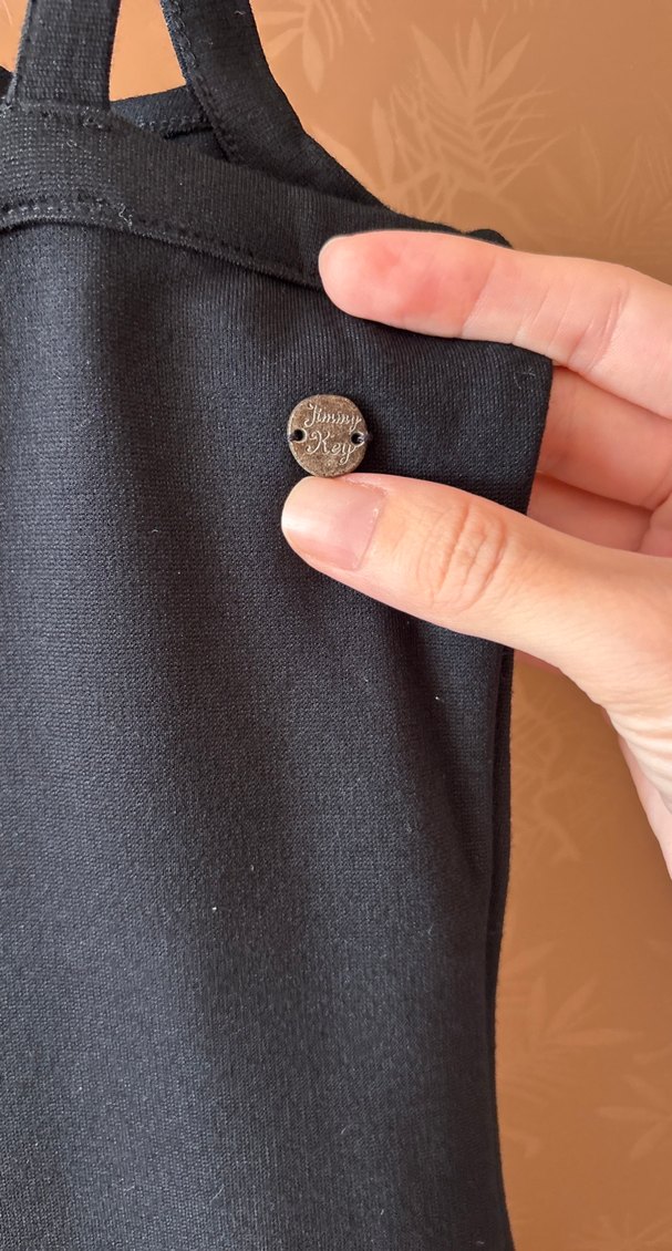 Siyah  İnce Askılı Elbise - Görsel 2