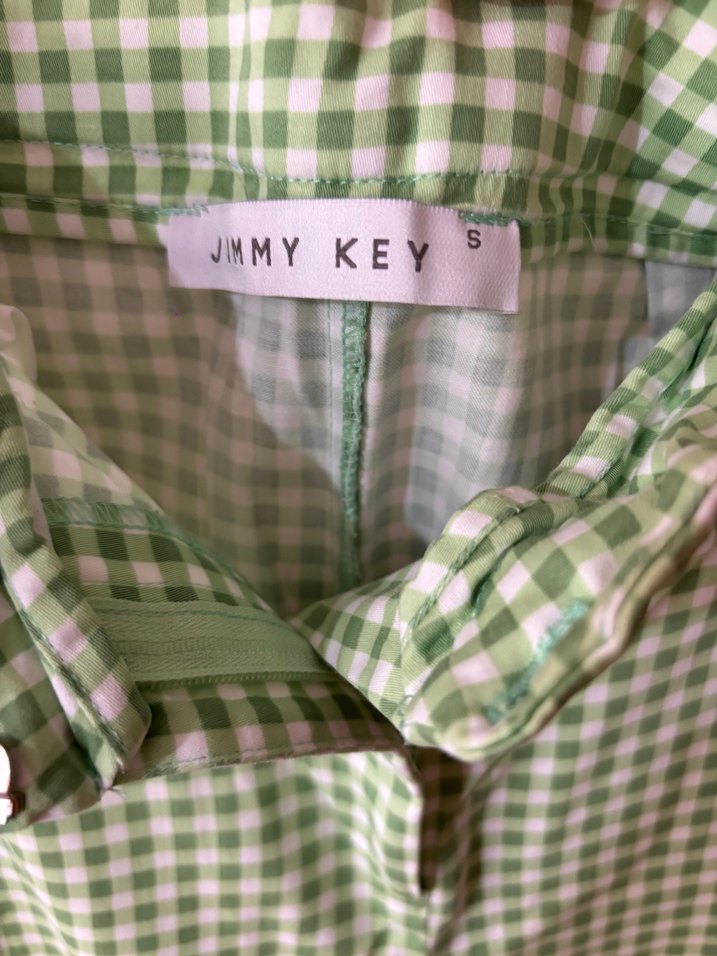 Kadın Yeşil Kareli Pantolon - Görsel 3