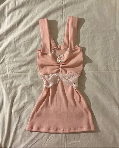 Vintage Coquette Dantel Detayli Bluz
