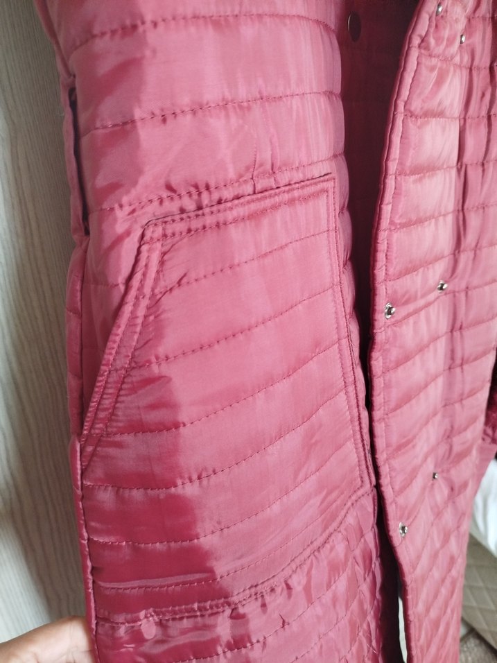 Bordo Fermuarlı Kadın Yelek - Görsel 4