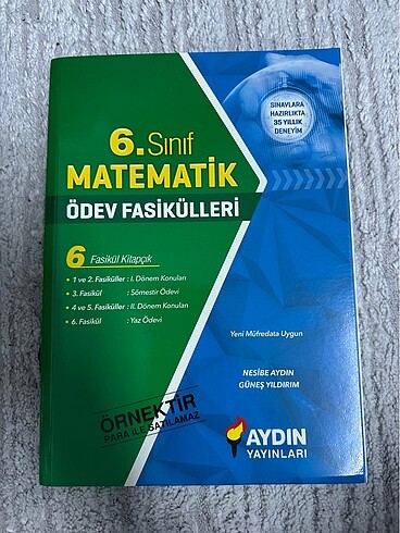 6. Sınıf Matematik Ödev Fasikülleri