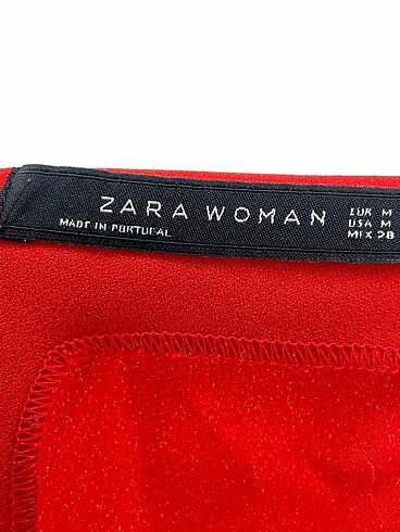 m Beden turuncu Renk Zara Bluz %70 İndirimli.