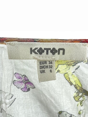 34 Beden çeşitli Renk Koton Günlük Elbise %70 İndirimli.
