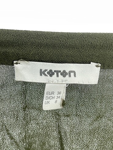 36 Beden haki Renk Koton Kısa Elbise %70 İndirimli.