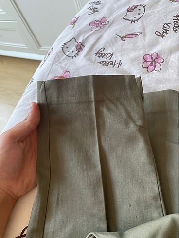 36 Beden haki Renk H&M kumaş pantolon