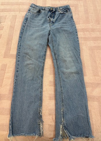 Kadın Mavi Denim Pantolon - Görsel 2