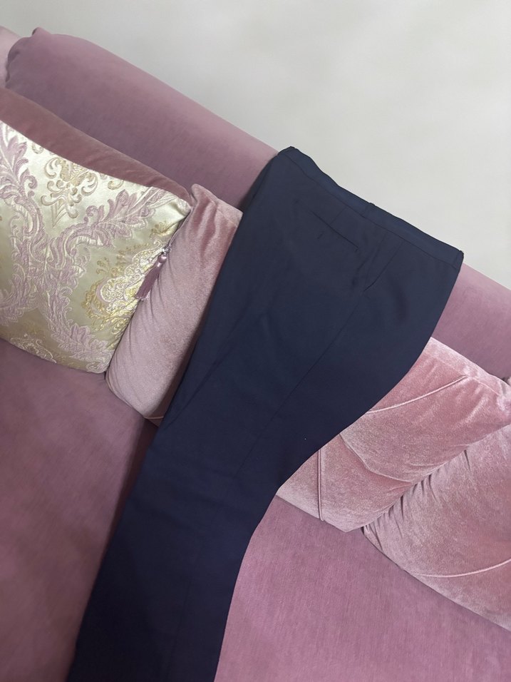 Lacivert erkek Kumaş Pantolon - Görsel 2