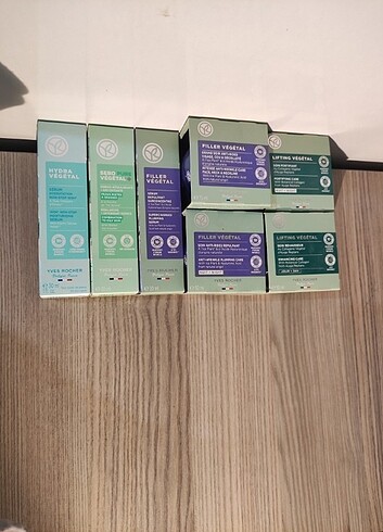 Yves Rocher bakım kremi ve serum 