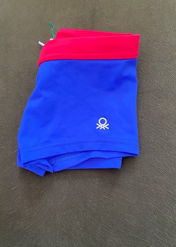 Erkek Çocuk 2li Mavi Yüzme Şortu - Görsel 9