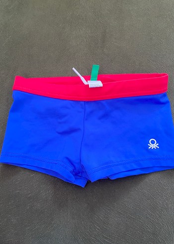 Erkek Çocuk 2li Mavi Yüzme Şortu - Görsel 6