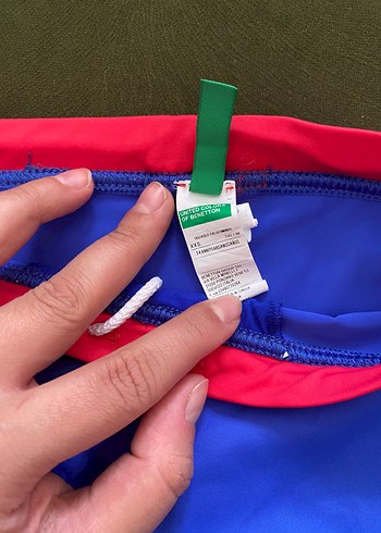 Erkek Çocuk 2li Mavi Yüzme Şortu - Görsel 7