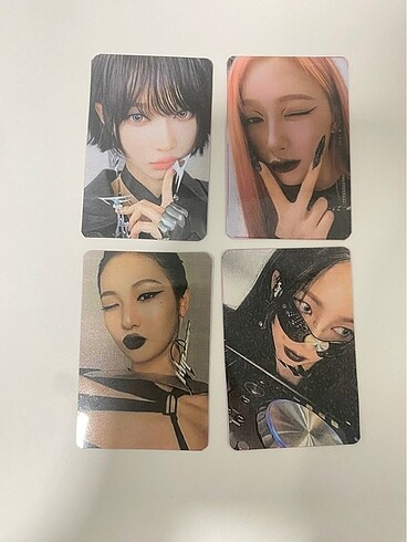 Aespa whiplash pc photocard